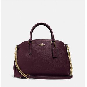 Coach Sage Caryall in Oxblood (maroon)